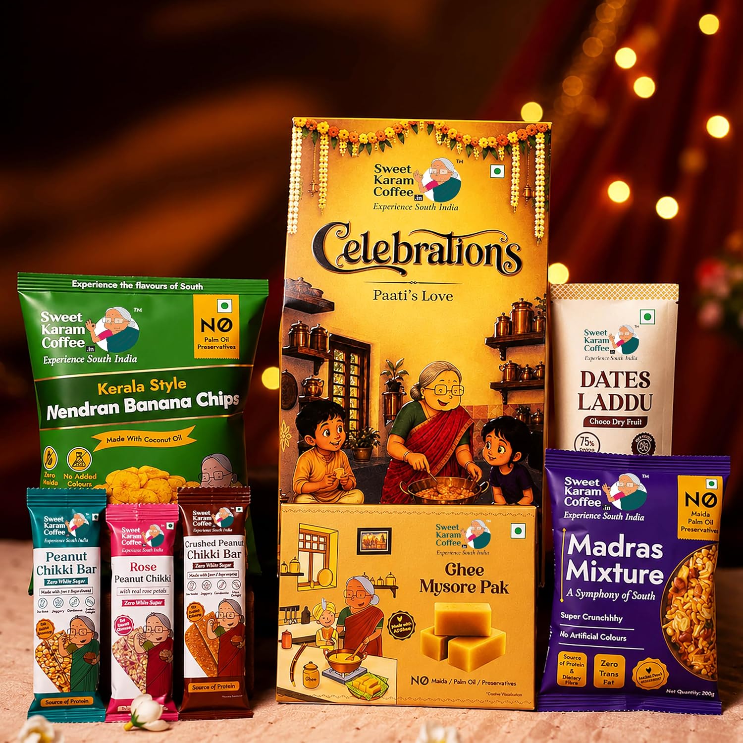 Sweet Karam Coffee Celebrations Paati’s Love Hamper | Rakhi Gift Hamper