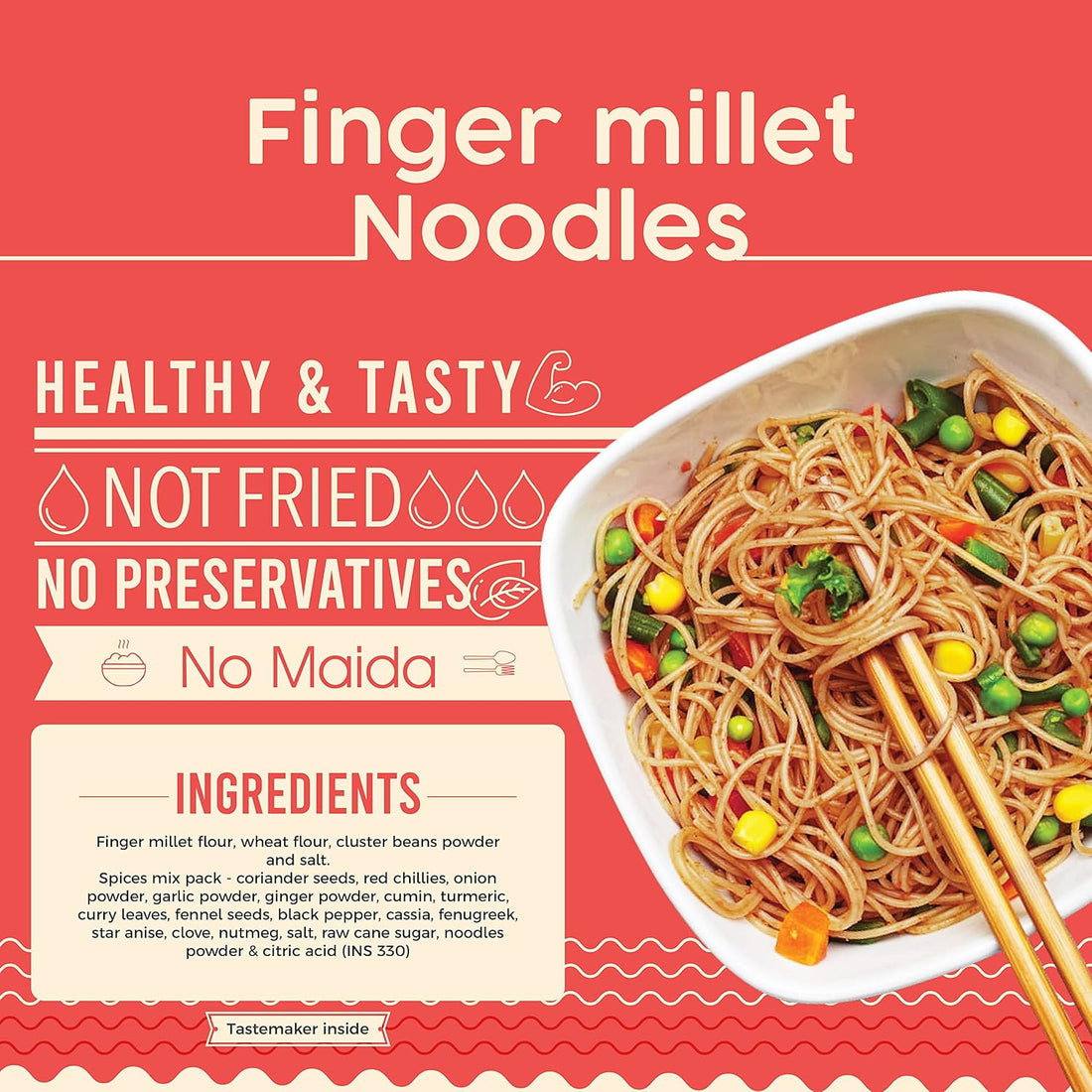 FittR Bites Assorted Millet Noodles Combo