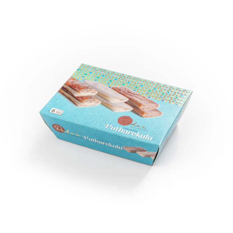 Dadus Assorted Putharekulu - 6 pcs
