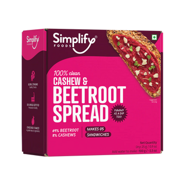Simplify  Foods Cashew & Beetroot Spread 25g