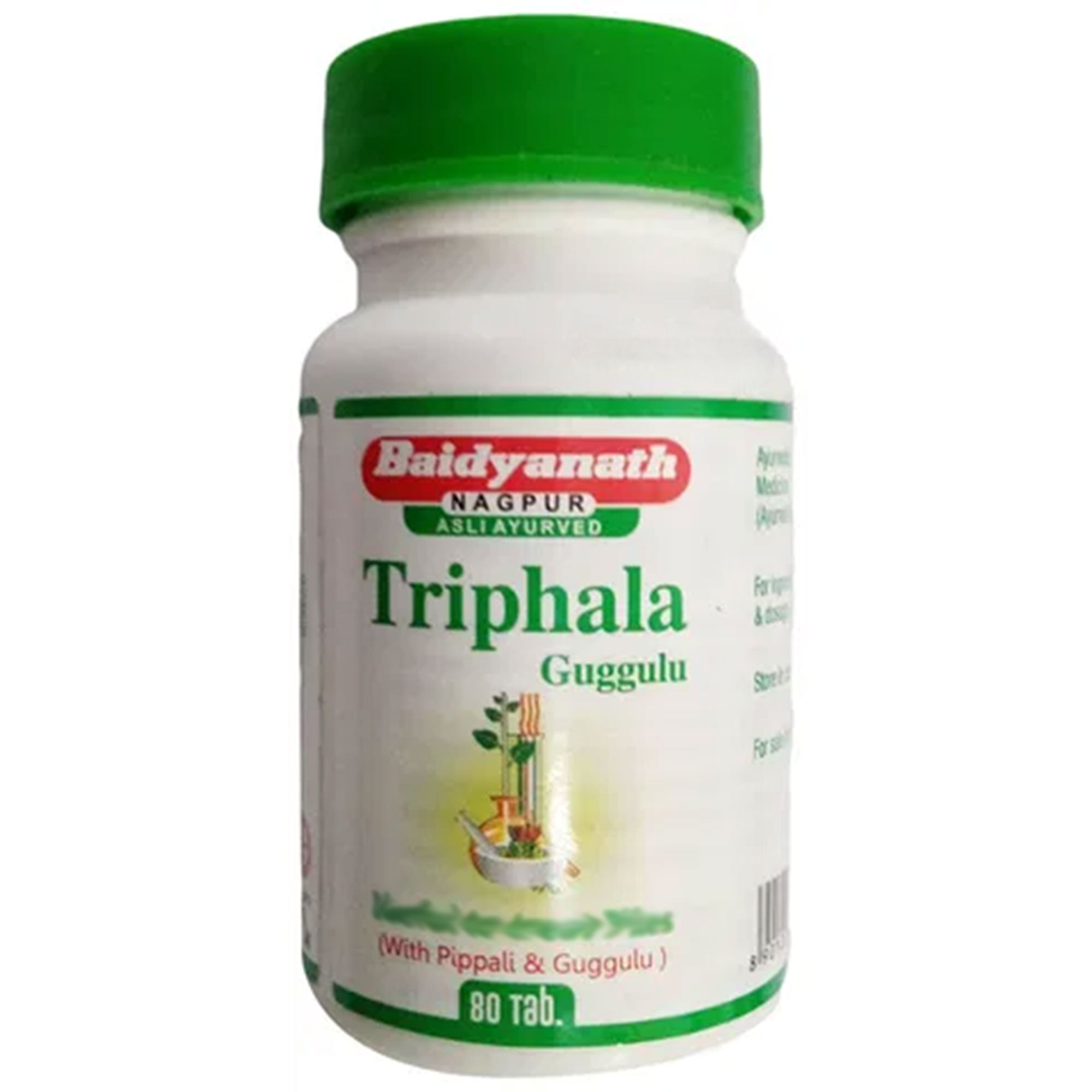 Baidyanath Nagpur Triphala Guggulu front of pack