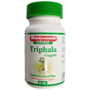 Baidyanath Nagpur Triphala Guggulu front of pack