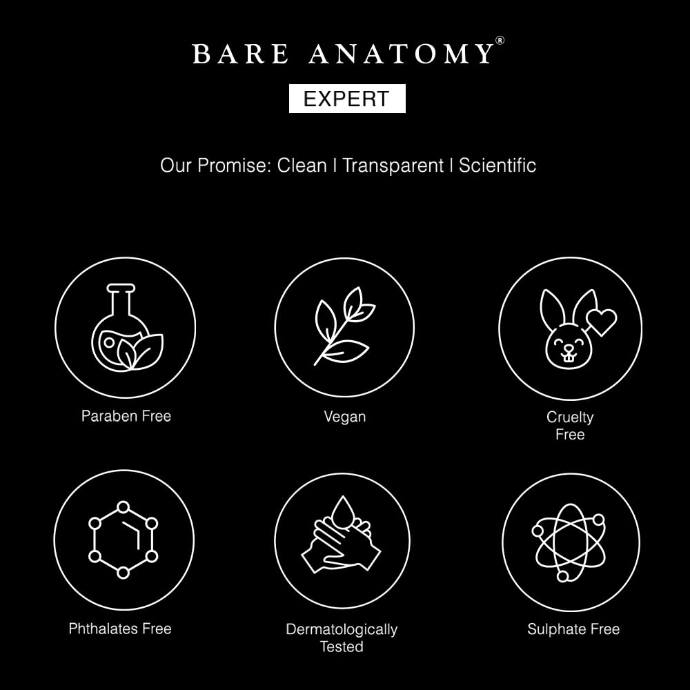 Bare Anatomy Anti-Dandruff Shampoo 100ml | Flake-Free Hair
