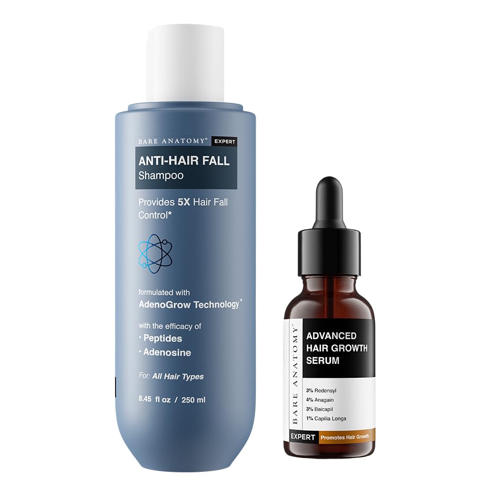 Bare Anatomy Anti Hair Fall Shampoo 250ml | Hair Growth Serum