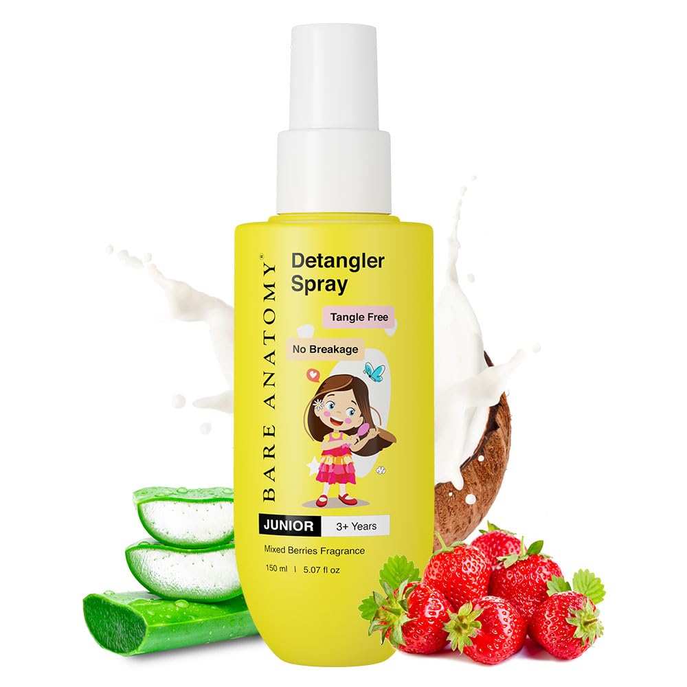 Bare Anatomy Junior Detangler Hair Spray 150ml