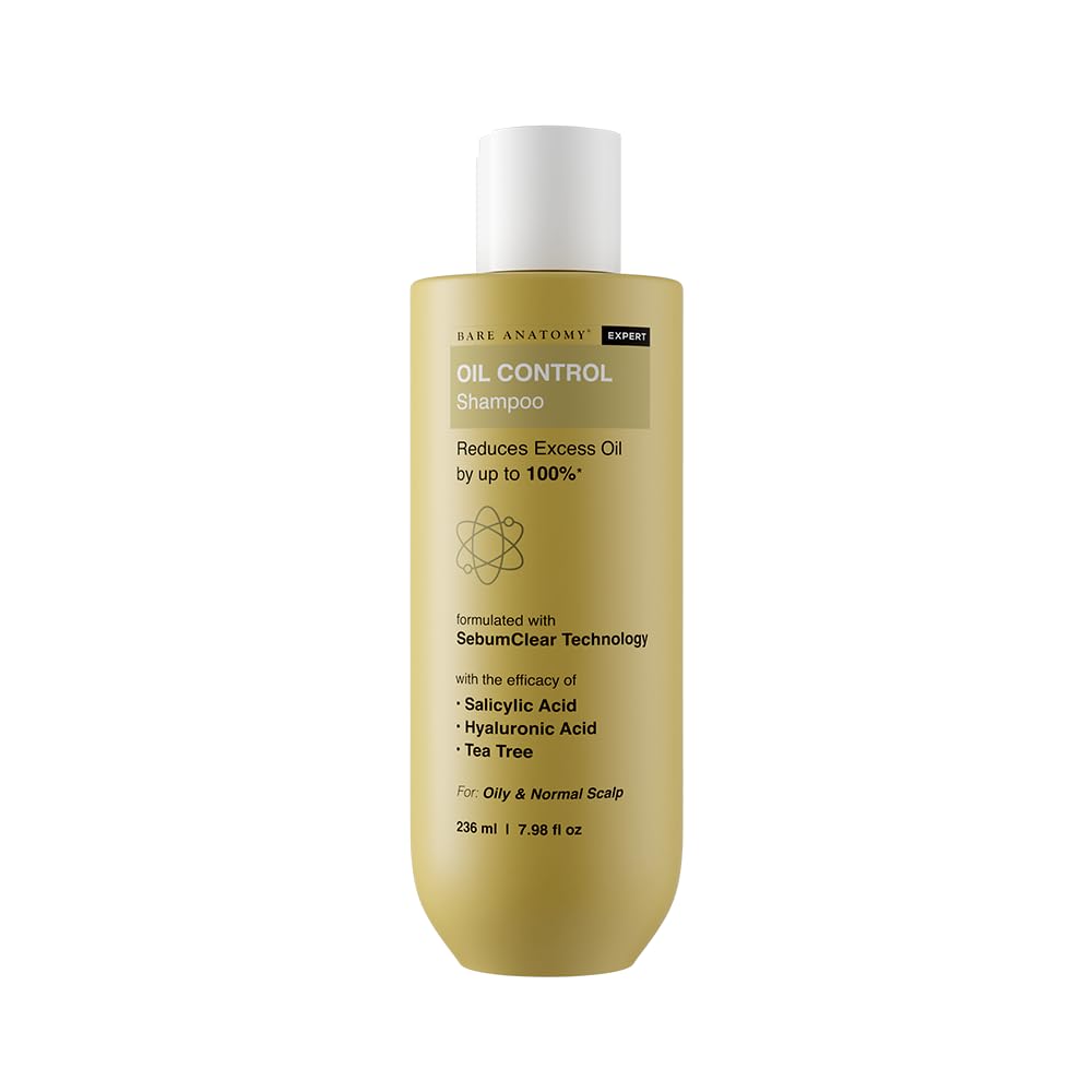 Bare Anatomy Oil Control Shampoo – Fresh & Grease-Free 236ml