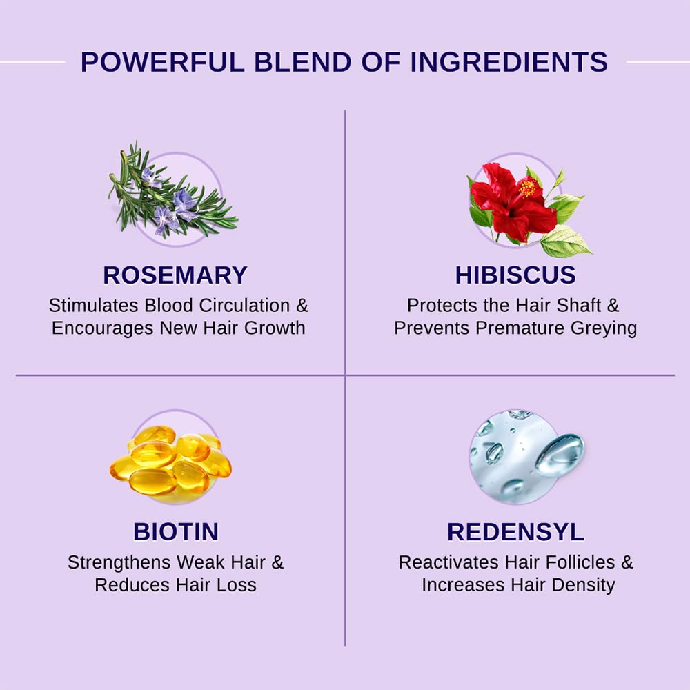 Bare Anatomy Rosemary Hibiscus Hair Growth Oil 100ml