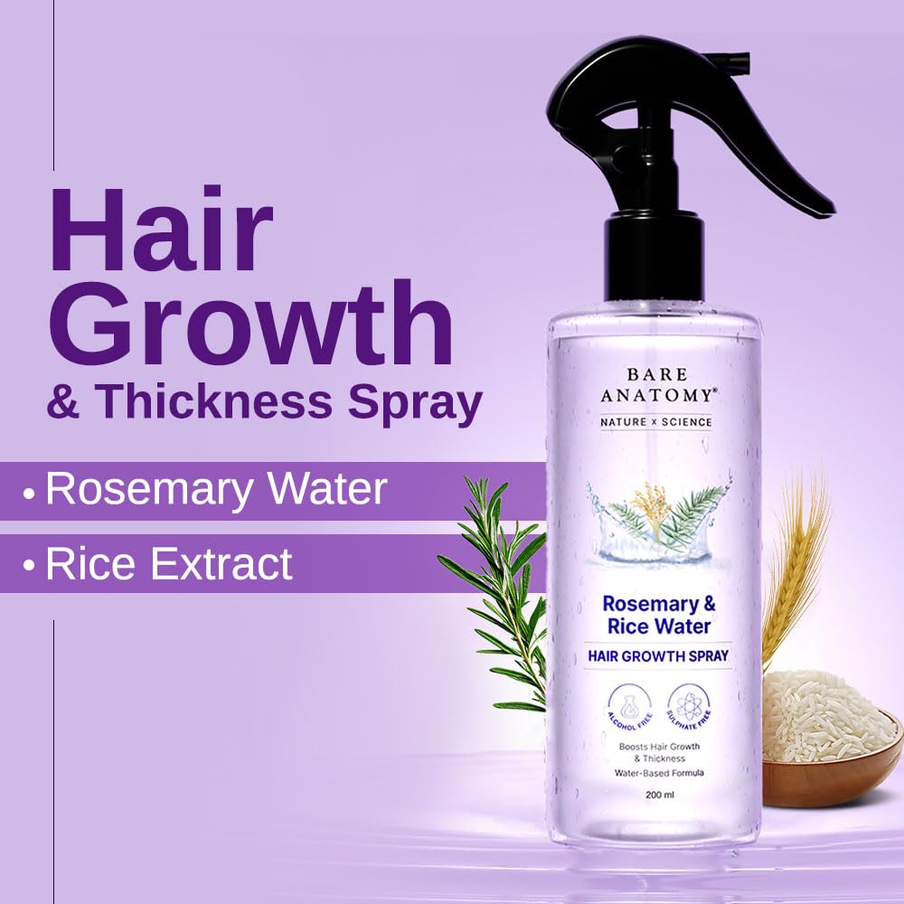 Bare Anatomy Rosemary Water Spra
