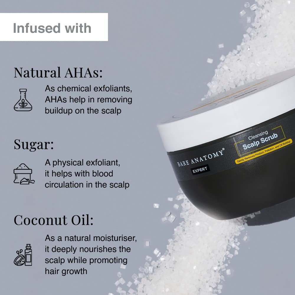 Bare Anatomy Scalp Scrub Dandruff Control 250g