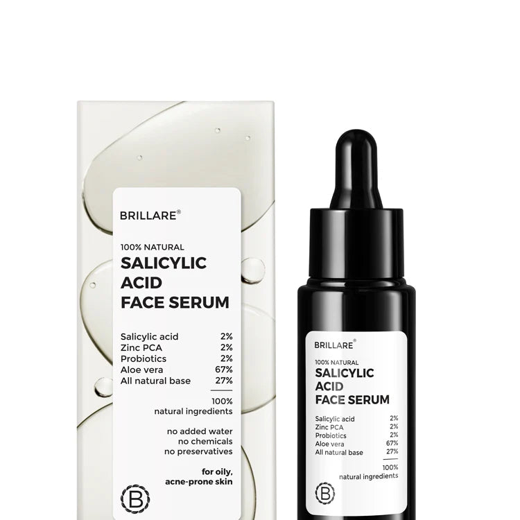 BRILLARE 2% Salicylic Acid Face Serum for Acne-Prone Skin Face Serum 30 ml