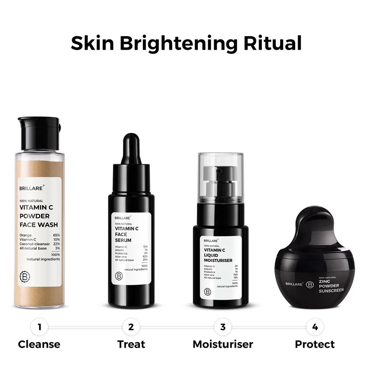 BRILLARE 10% Vitamin C Face Serum for Bright, Glowing Skin Face Serum 30 ml