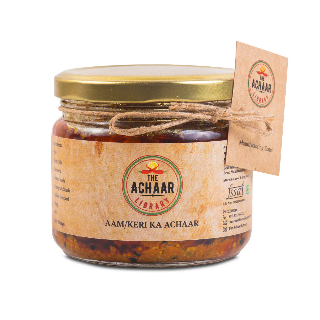 The Achaar Library - Mango Pickle | Aam/Keri Ka Achar