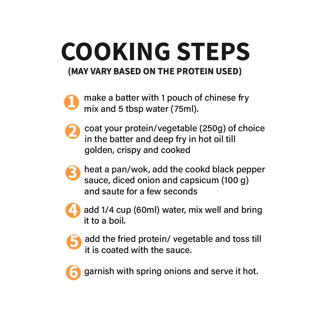 Cookd Black Pepper Kit -195 g