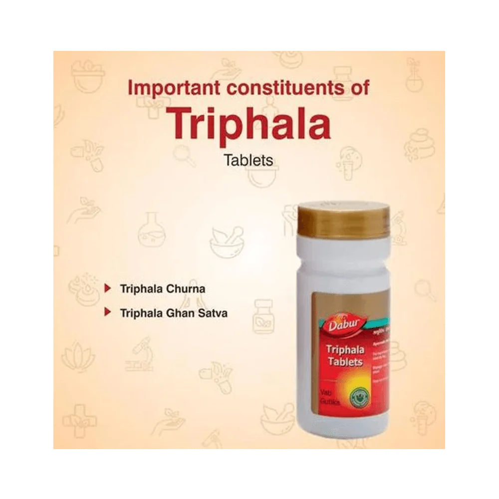 Dabur Triphala Tablets -60 tabs