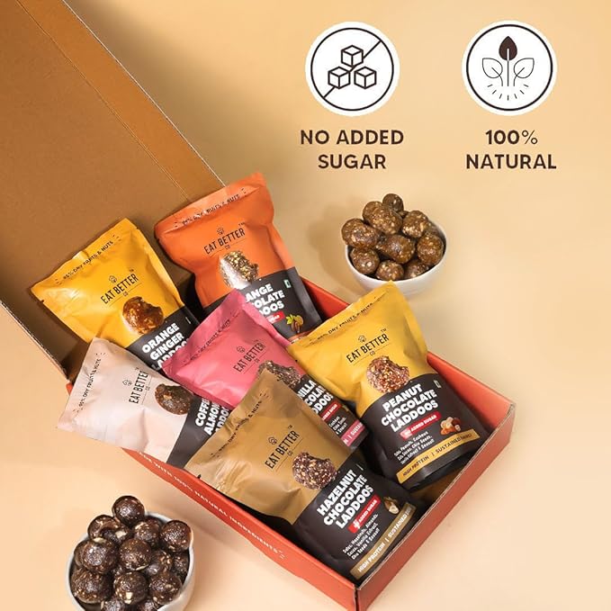 EAT BETTER CO - Assorted Healthy Laddoos 2