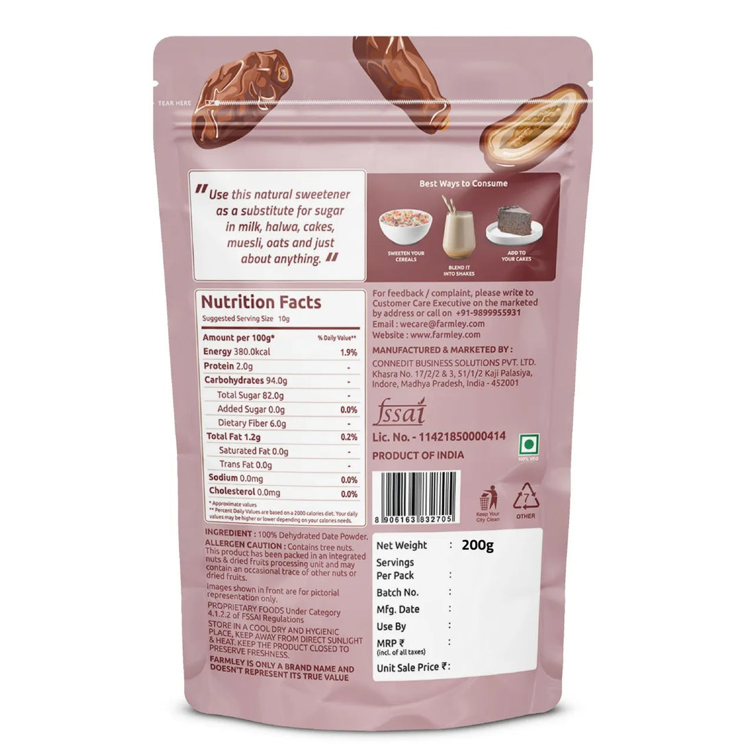 Farmley Date Powder - 200 Grams