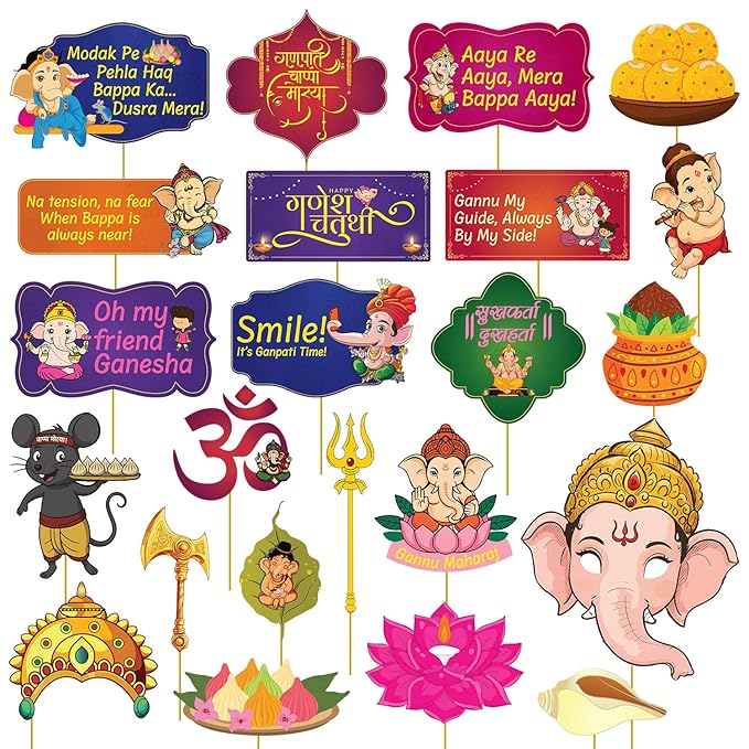 Ganpati Decoration Props