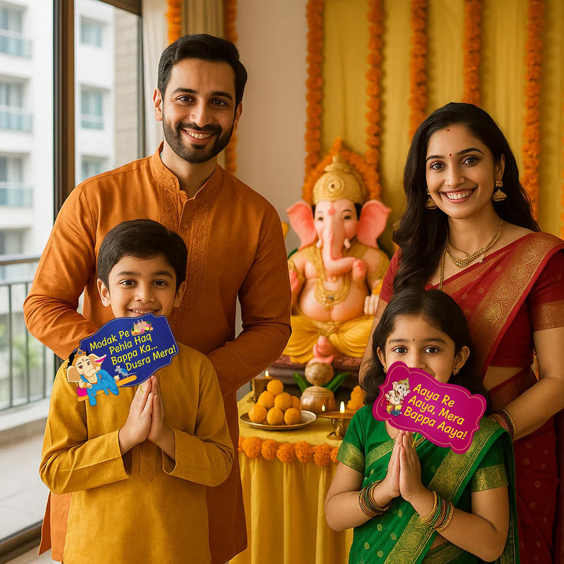 Ganpati Decoration Props