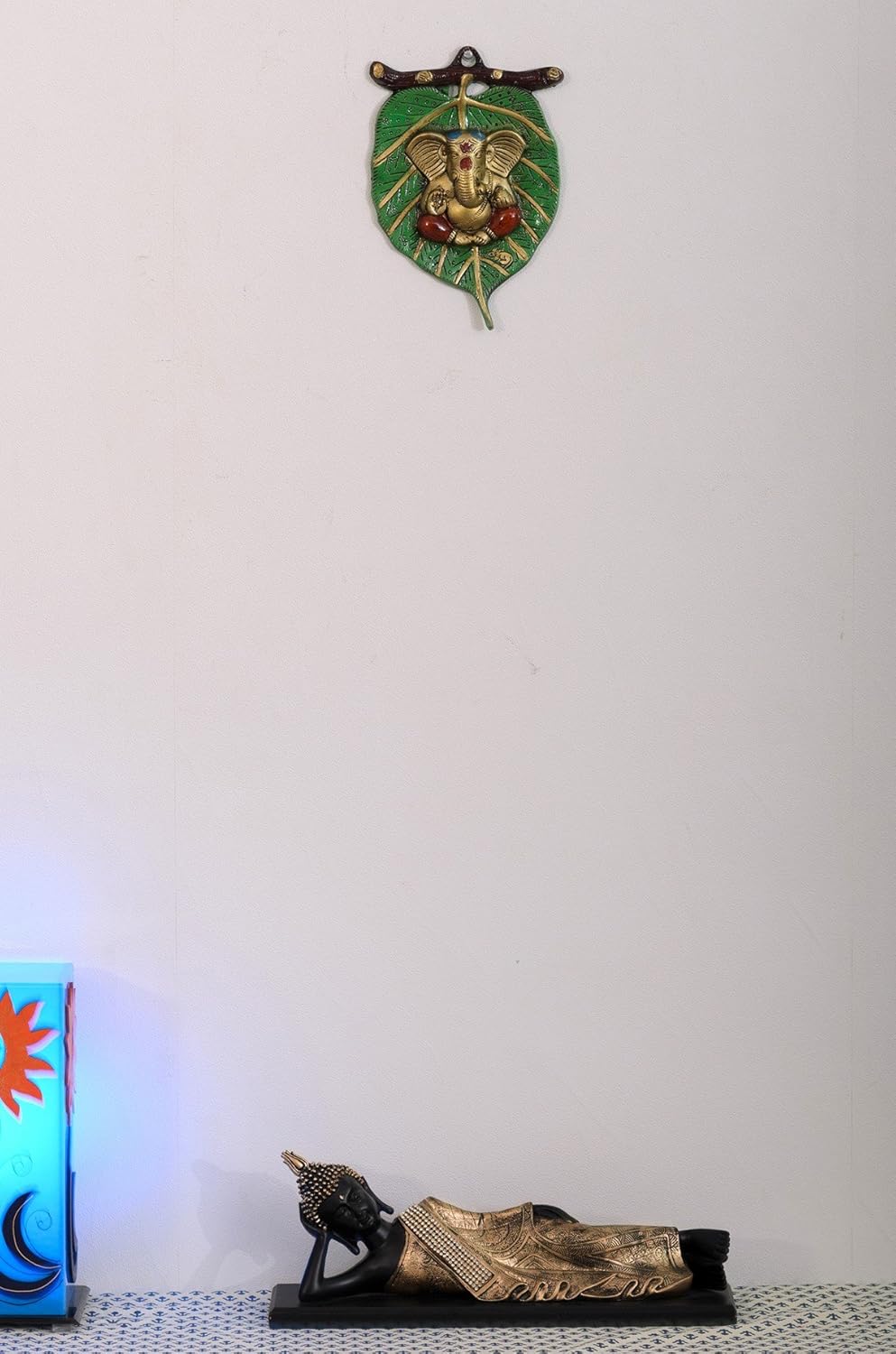Golden Lord Ganesha Wall Hanging