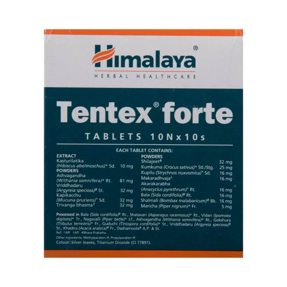 Himalaya Tentex Forte Tablets - 10 tabs