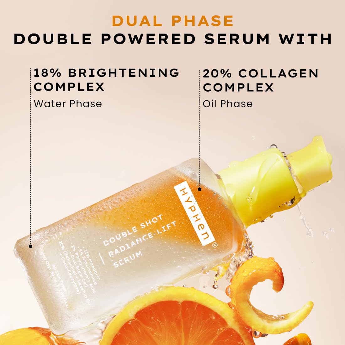 Hyphen 18% Brightening + 20% Collagen Serum 50ml