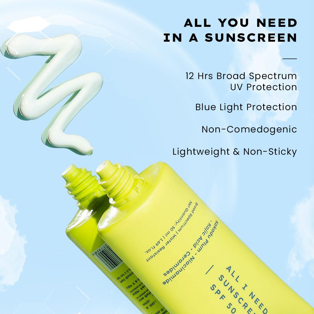 Hyphen All I Need Sunscreen SPF50 PA++++ (50ml)