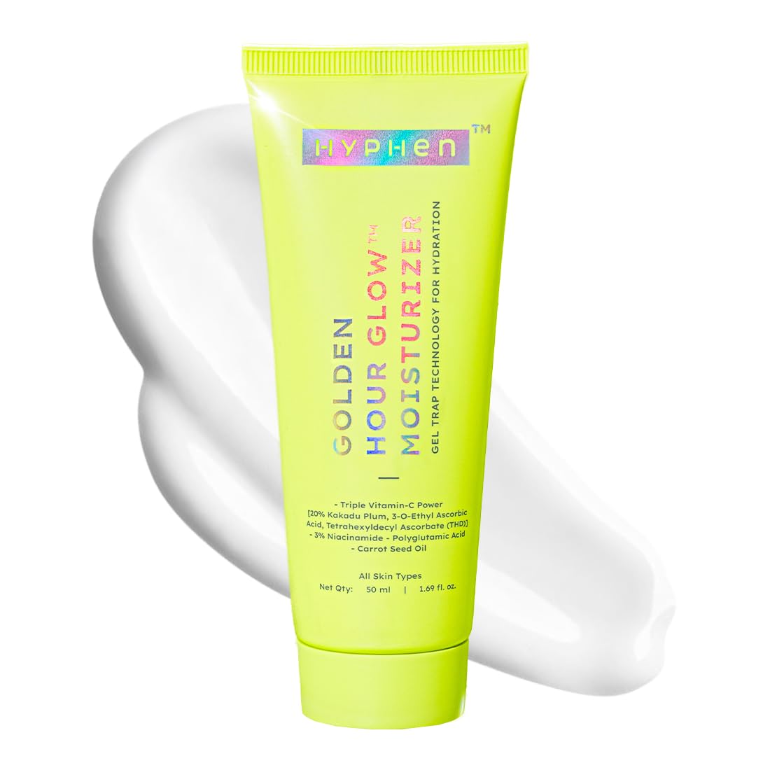 Hyphen Brightening Face Moisturizer with Vitamin C (50ml)
