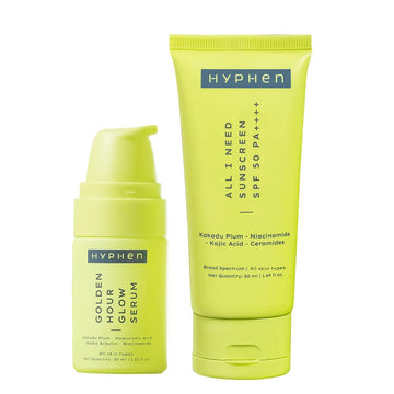 Hyphen Day-Care Kit 2pcs | Glow Serum & SPF 50 Sunscreen