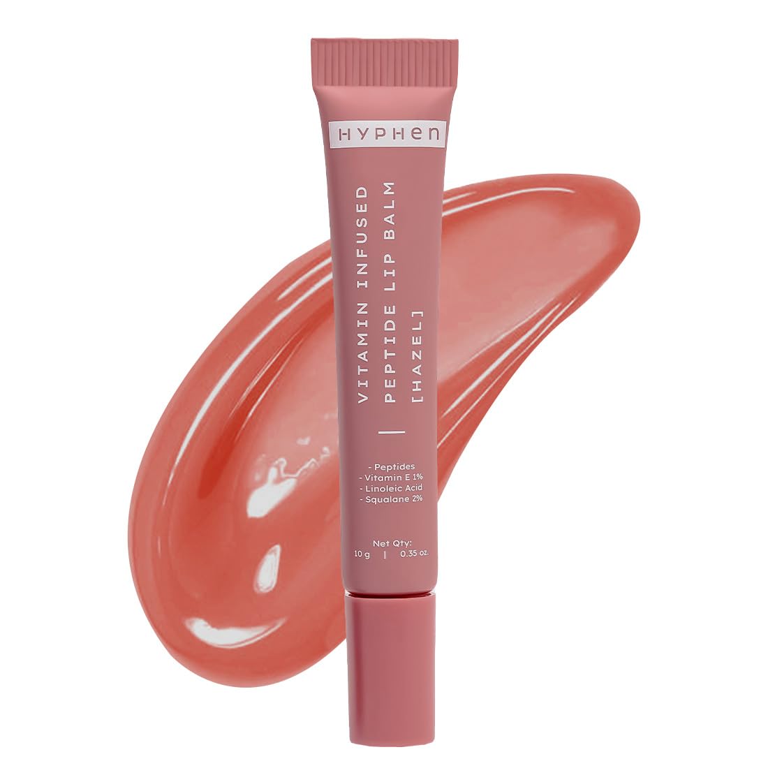 Hyphen Hazel Tinted Lip Balm 10g | Vitamin E & Peptides
