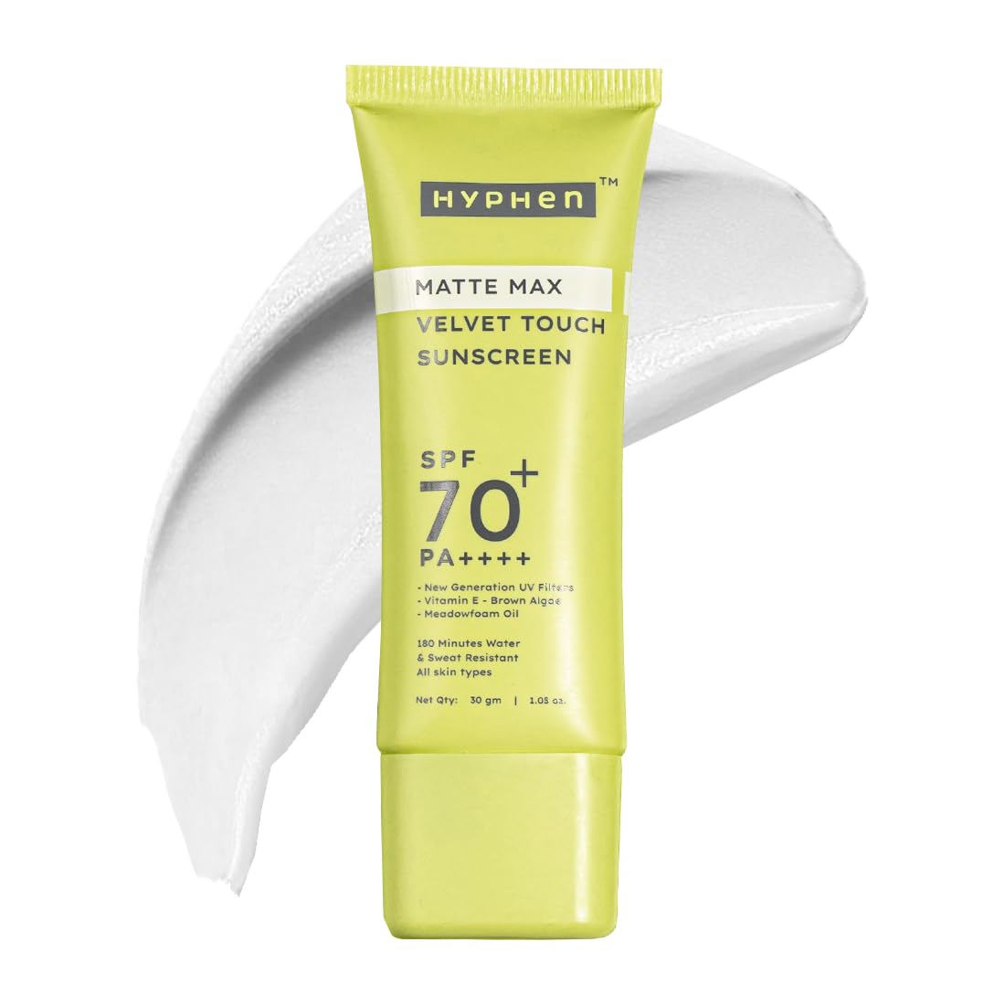 Hyphen Matte Max Sunscreen SPF 70+ PA++++ – 30g