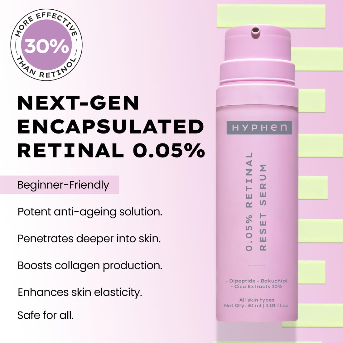Hyphen Retinal Reset Serum 30ml | Anti-Ageing & Brightening