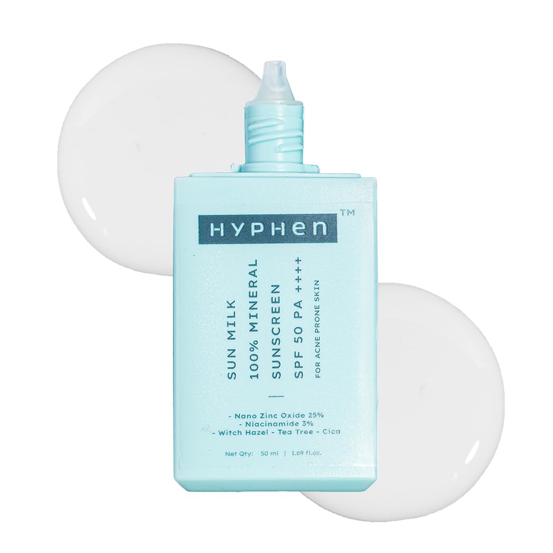 Hyphen Sun Milk Sunscreen SPF50 PA++++ 50ml | Mineral Care