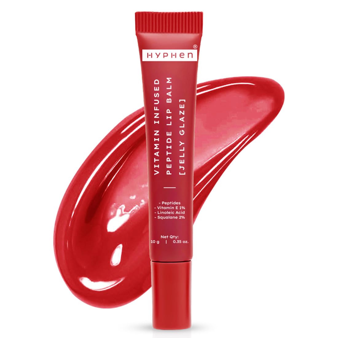 Hyphen Tinted Lip Balm Jelly Glaze Red Shade 10g