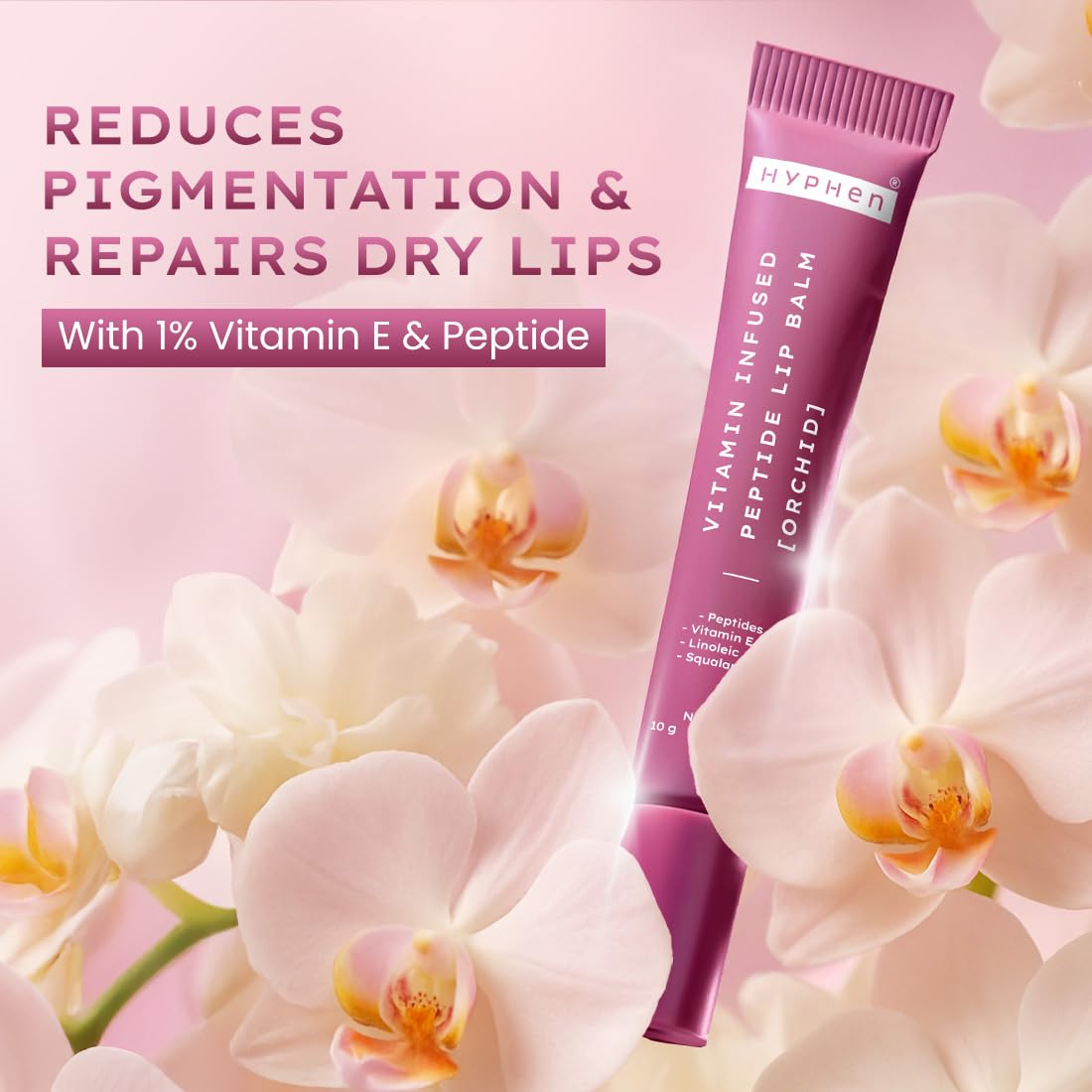 Hyphen Tinted Lip Balm Orchid Mauve Shade 10g