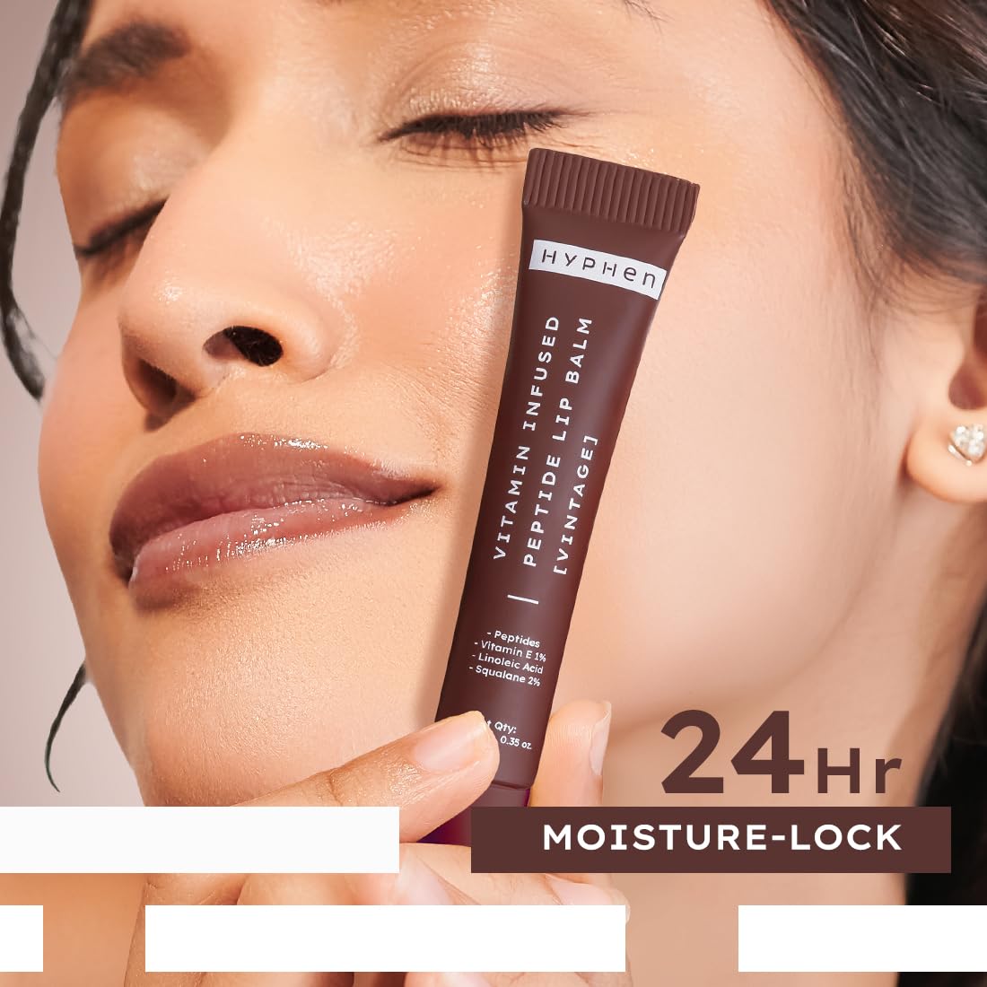 Hyphen Vintage Tinted Lip Balm 10g | Hydrating & Plumping