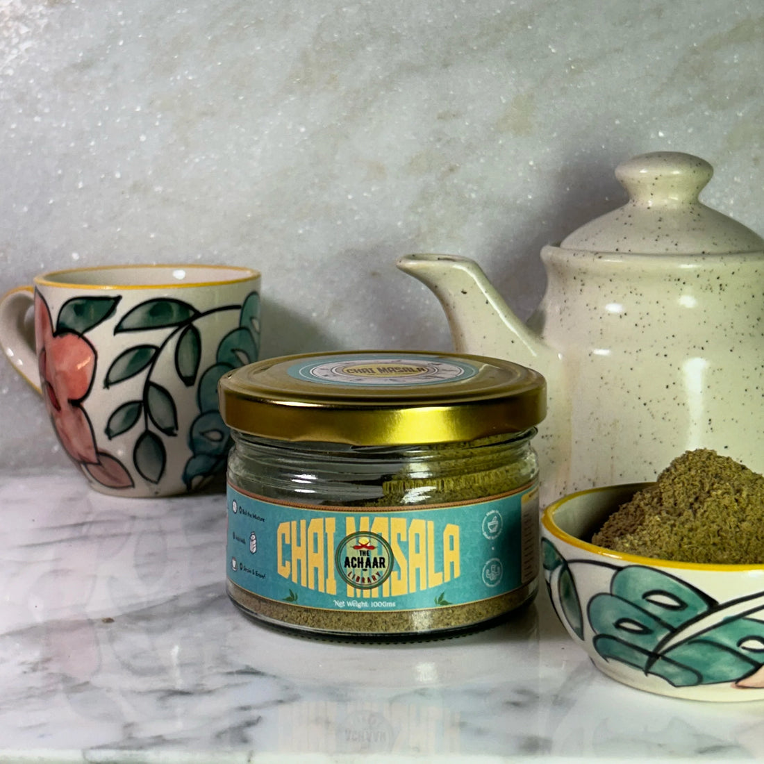 The Achaar Library  Chai Masala - 100% Natural and Preservative-free