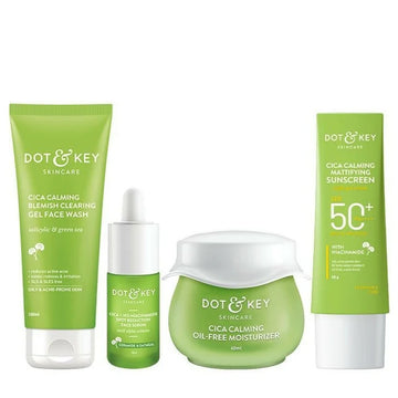 Dot & Key Cica + Niacinamide Skincare Combo for Oily & Acne-Prone Skin