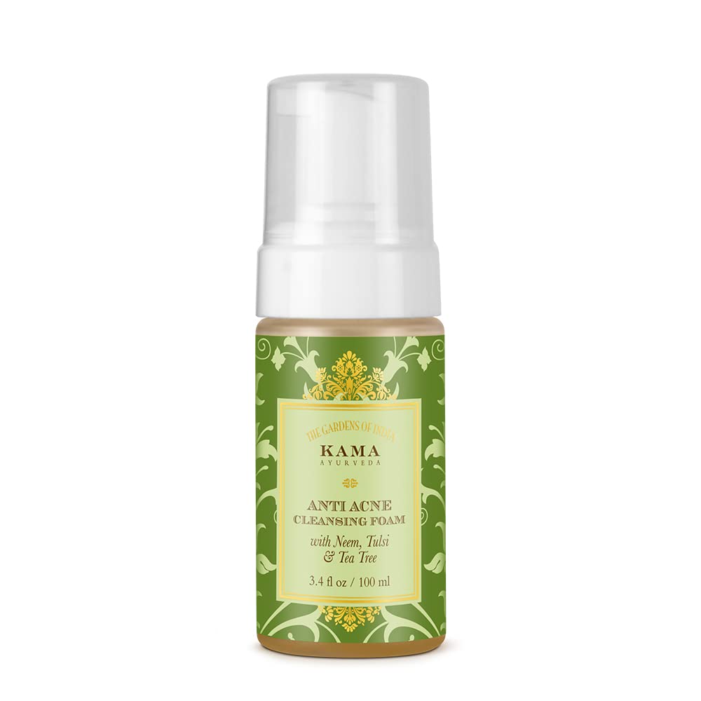 Kama Ayurveda Anti Acne Cleansing Foam 100g | Acne Care