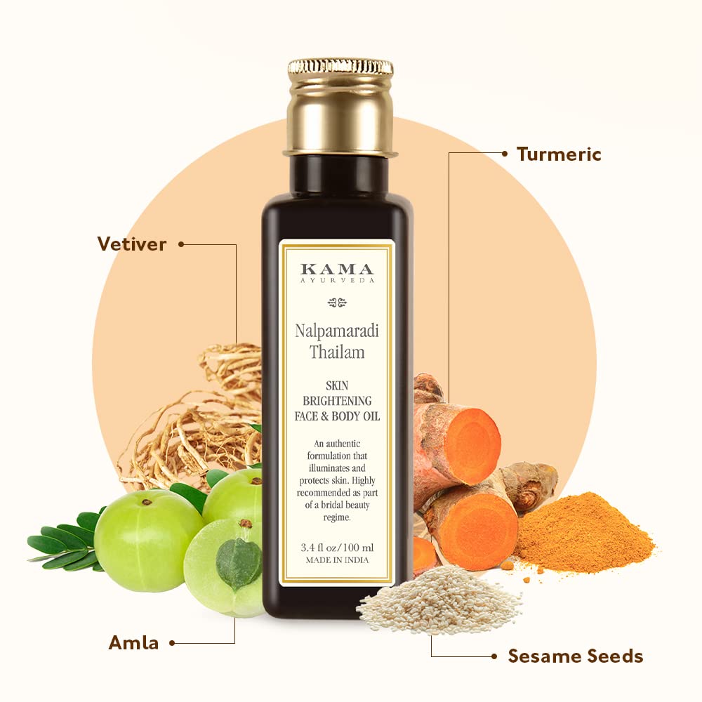 Kama Ayurveda Nalpamaradi Thailam Brightening Oil 50ml