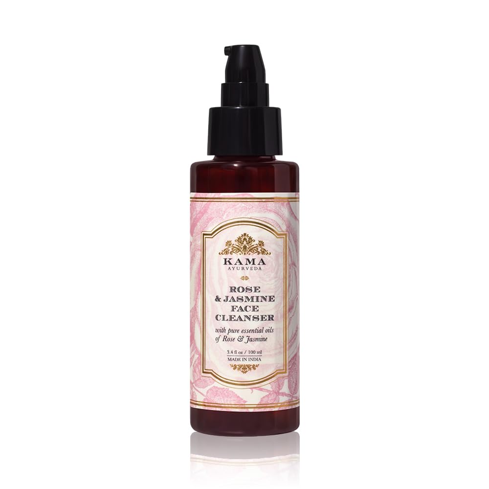 Kama Ayurveda Rose & Jasmine Face Cleanser 140g | Hydrating