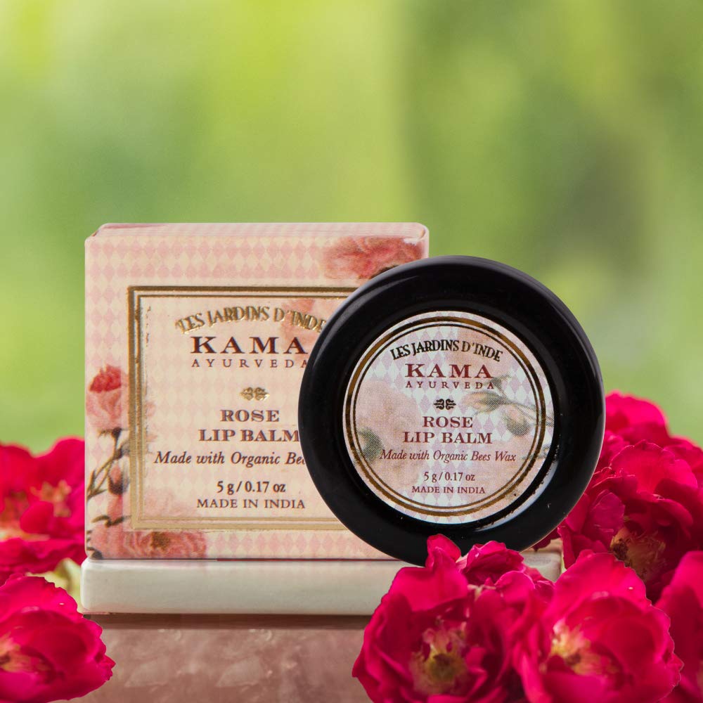 Kama Ayurveda Rose Lip Balm Natural & Organic – 5g