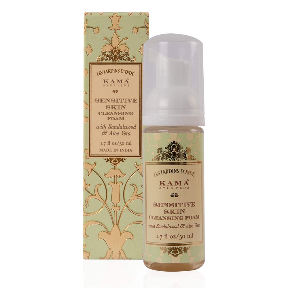 Kama Ayurveda Sensitive Skin Cleansing Foam 50g | Gentle Care