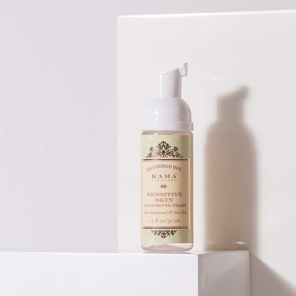 Kama Ayurveda Sensitive Skin Cleansing Foam 50g | Gentle Care
