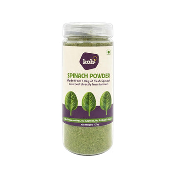 Koh 100% Pure Spinach Powder - 100g 