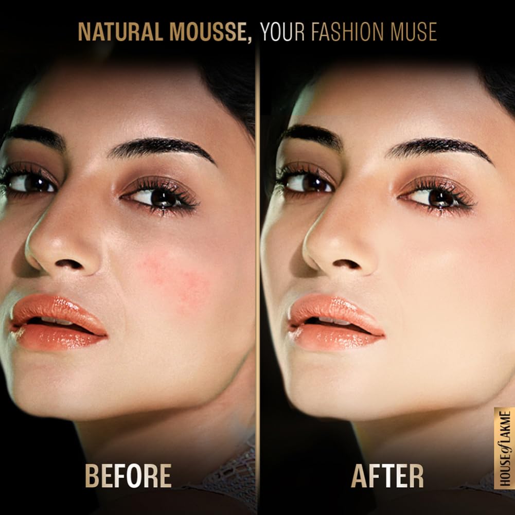 Lakmé Absolute Skin Mousse – Rose Fair 02, 25g, Matte Finish