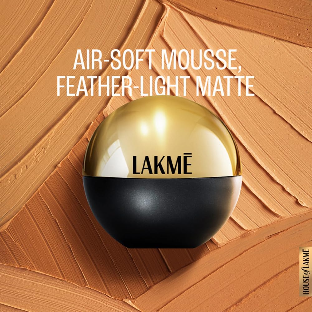 Lakmé Absolute Skin Mousse – Rose Fair 02, 25g, Matte Finish