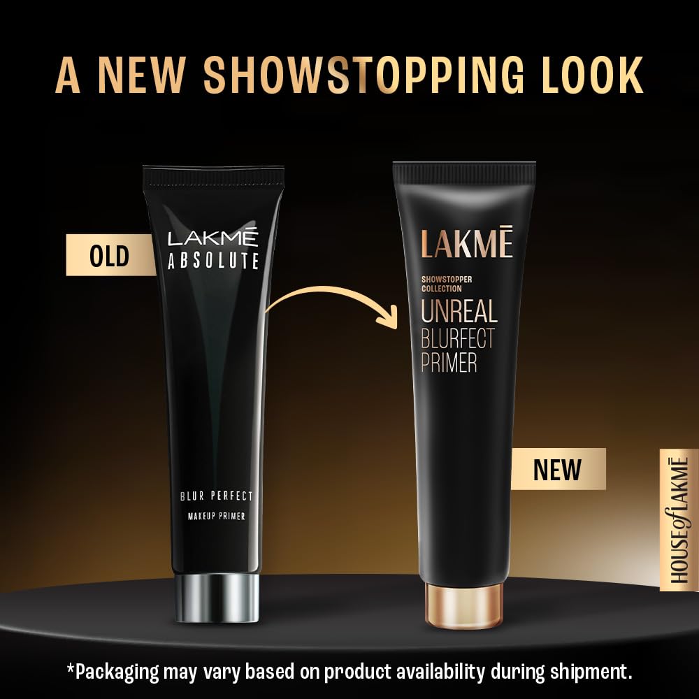 Lakmé Unreal Blurfect Primer Mini – 10ml, Pore-Blurring Base