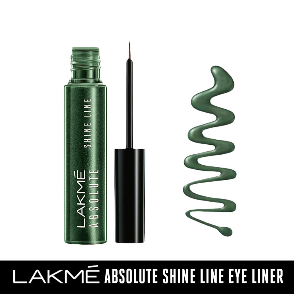 Lakmé Unreal Precision Liquid Eyeliner – Sparkling Olive 4.5ml