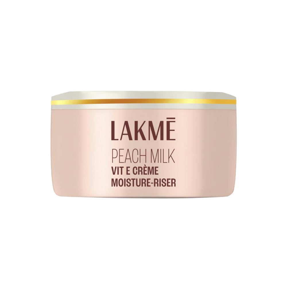 Lakme Peach Milk Soft Crème Moisturizer with Vitamin E 100g