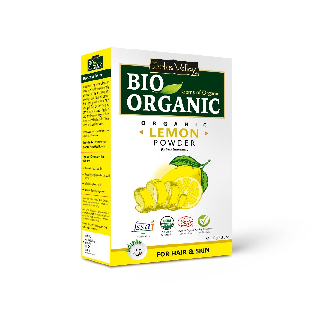 Indus Valley Bio-Organic Lemon Powder